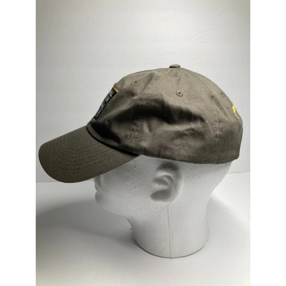 National Museum United States Army Hat Cap Gray Adjustable‎ Strapback Cotton